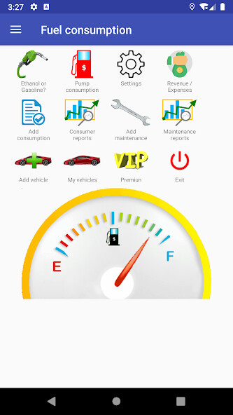 Emulate Android APK Fuel Consumption Emulate Android APK Fuel Consumption