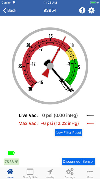 Emulate iPhone app Fuel Filter Pro CirrusSense using MyAndroid Emulate iPhone app Fuel Filter Pro CirrusSense using MyAndroid