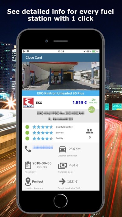 Emulate iPhone app fuelGR using MyAndroid