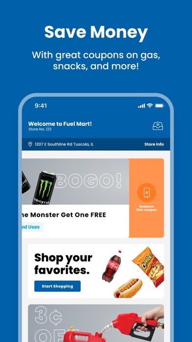 Emulate iPhone app Fuel Mart Stores using MyAndroid Emulate iPhone app Fuel Mart Stores using MyAndroid