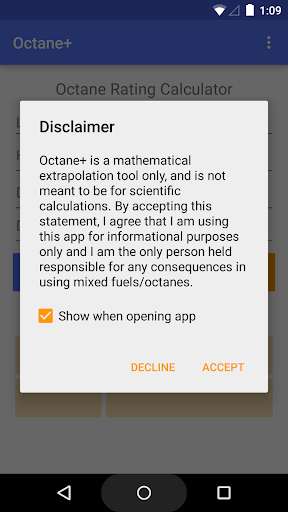Emulate Android APK Fuel Octane Calculator Octane+ Emulate Android APK Fuel Octane Calculator Octane+