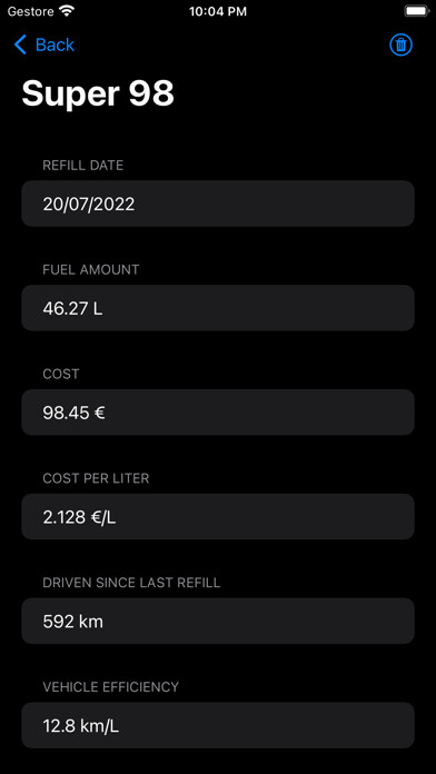 Emulate iPhone app Fuel: Simple Fuel Tracker using MyAndroid Emulate iPhone app Fuel: Simple Fuel Tracker using MyAndroid
