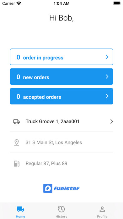 Emulate iPhone app Fuelster Truck App for drivers using MyAndroid Emulate iPhone app Fuelster Truck App for drivers using MyAndroid