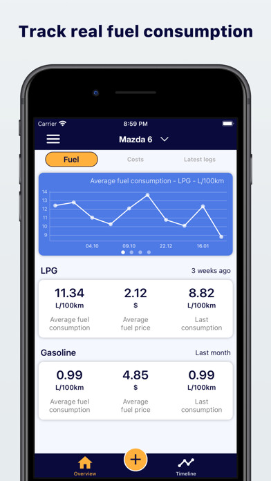 Emulate iPhone app FuelUp - Vehicle Manager using MyAndroid Emulate iPhone app FuelUp - Vehicle Manager using MyAndroid