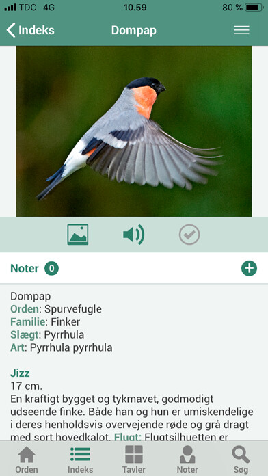 Emulate iPhone app Fuglefeltguiden using MyAndroid Emulate iPhone app Fuglefeltguiden using MyAndroid