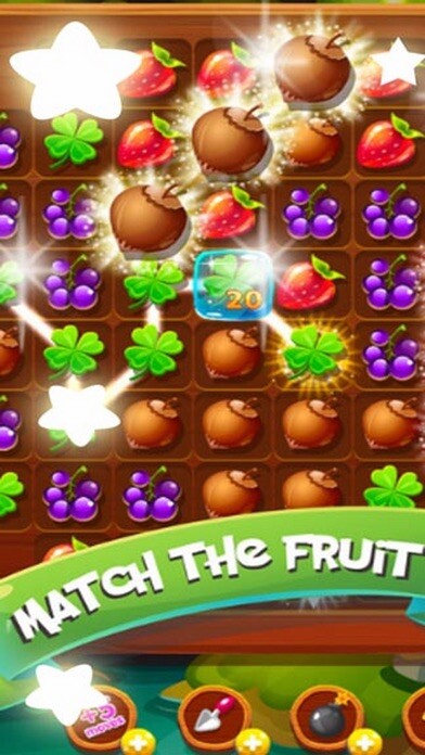 Emulate iPhone app Fuit Jelly Line using MyAndroid
