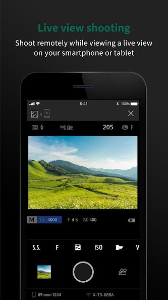 Emulate iPhone app FUJIFILM Camera Remote using MyAndroid Emulate iPhone app FUJIFILM Camera Remote using MyAndroid