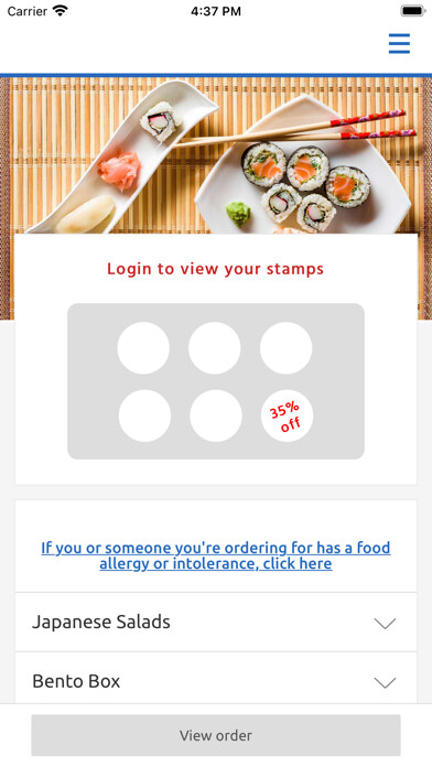 Emulate iPhone app Fuji Japanese Restaurant using MyAndroid Emulate iPhone app Fuji Japanese Restaurant using MyAndroid
