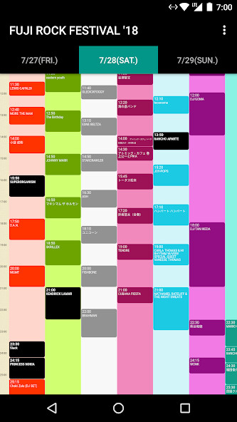 Run android online APK タイムテーブル:FUJI ROCK FESTIVAL 18 from MyAndroid or emulate タイムテーブル:FUJI ROCK FESTIVAL 18 using MyAndroid Run android online APK タイムテーブル:FUJI ROCK FESTIVAL 18 from MyAndroid or emulate タイムテーブル:FUJI ROCK FESTIVAL 18 using MyAndroid
