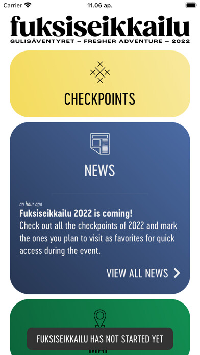 Emulate iPhone app Fuksiseikkailu using MyAndroid Emulate iPhone app Fuksiseikkailu using MyAndroid