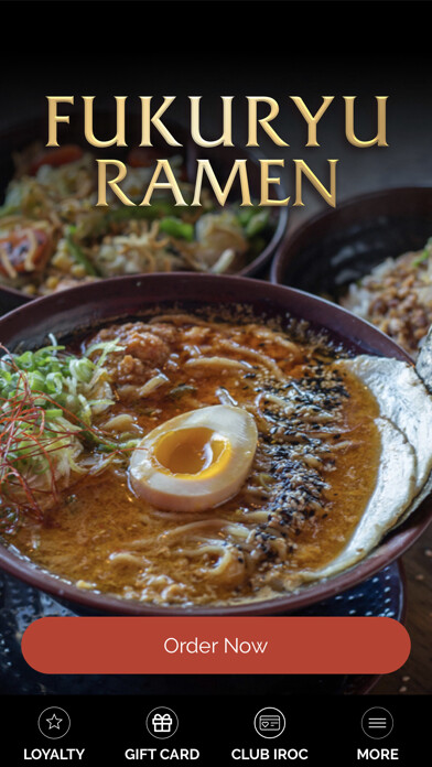 Emulate iPhone app Fukuryu Ramen using MyAndroid