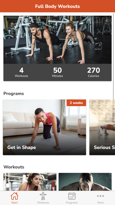 Emulate iPhone app Full Body Workout Routines using MyAndroid Emulate iPhone app Full Body Workout Routines using MyAndroid