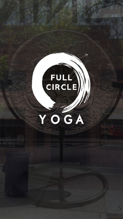 Emulate iPhone app Full Circle Yoga - Longmont using MyAndroid