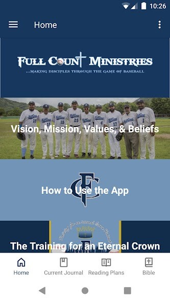 Run android online APK Full Count Ministries App from MyAndroid or emulate Full Count Ministries App using MyAndroid