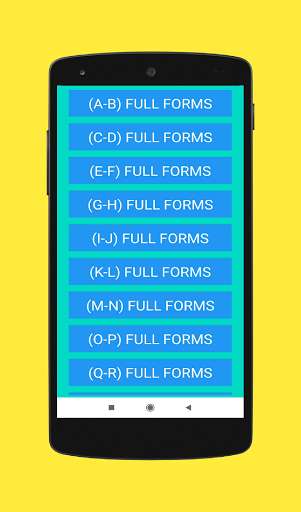 Emulate Android APK Full Forms Emulate Android APK Full Forms
