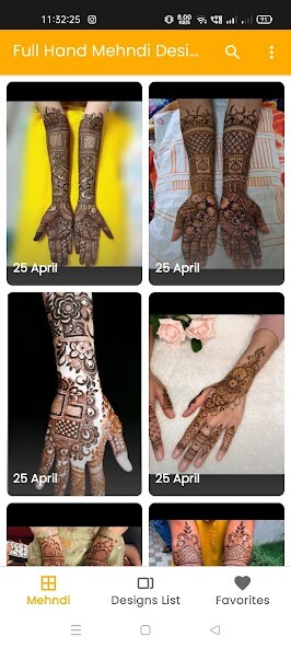 Run android online APK Full hand mehndi designs 2022 from MyAndroid or emulate Full hand mehndi designs 2022 using MyAndroid