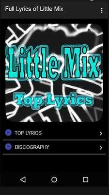 Emulate Android APK Full Lyrics of Little Mix