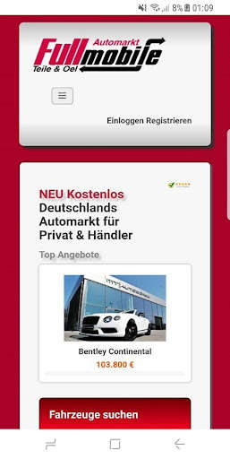 Run android online APK Fullmobile Car Market from MyAndroid or emulate Fullmobile Car Market using MyAndroid