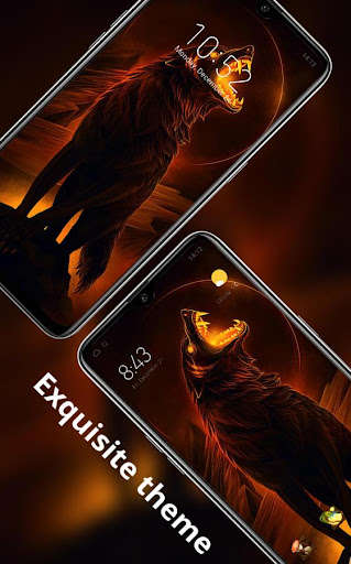 Run android online APK Full moon night theme howling the wolf king from MyAndroid or emulate Full moon night theme howling the wolf king using MyAndroid