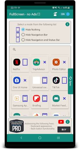 Run android online APK Fullscreen Immersive - No Ads, No Root from MyAndroid or emulate Fullscreen Immersive - No Ads, No Root using MyAndroid Run android online APK Fullscreen Immersive - No Ads, No Root from MyAndroid or emulate Fullscreen Immersive - No Ads, No Root using MyAndroid