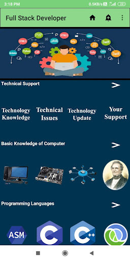 Run android online APK Full Stack Developer - WordPad Java C C++ Android from MyAndroid or emulate Full Stack Developer - WordPad Java C C++ Android using MyAndroid