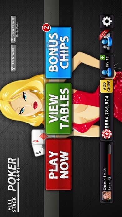 Emulate iPhone app Full Stack Poker using MyAndroid Emulate iPhone app Full Stack Poker using MyAndroid
