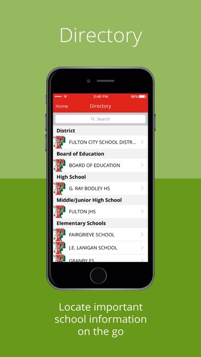 Emulate iPhone app Fulton City School District using MyAndroid Emulate iPhone app Fulton City School District using MyAndroid