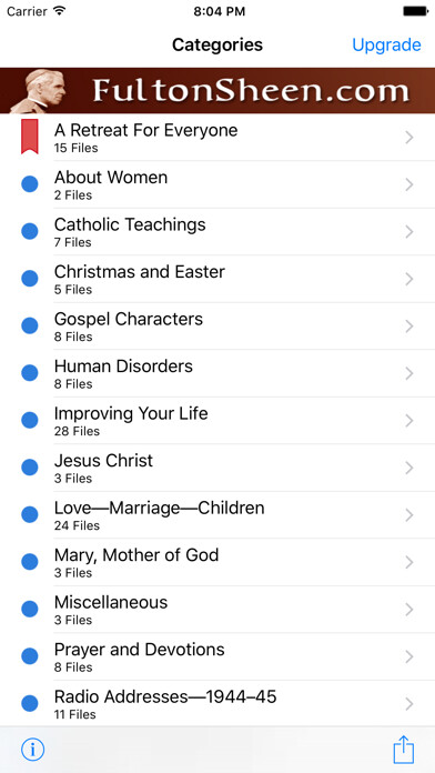 Emulate iPhone app Fulton Sheen Audio Library using MyAndroid Emulate iPhone app Fulton Sheen Audio Library using MyAndroid