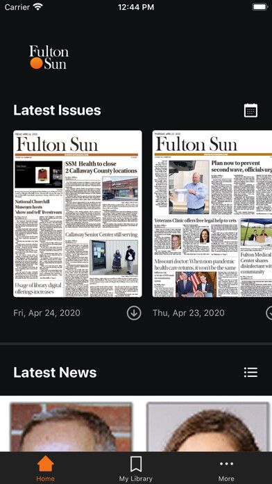 Emulate iPhone app Fulton Sun using MyAndroid Emulate iPhone app Fulton Sun using MyAndroid