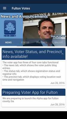 Emulate Android APK Fulton Votes