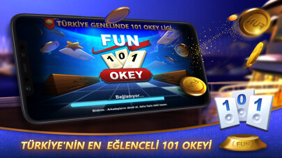 Emulate iPhone app Fun 101 Okey®-Arkadaşla Oyna using MyAndroid