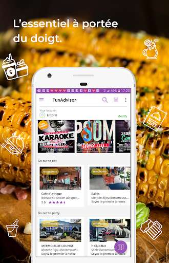 Emulate Android APK FunAdvisor