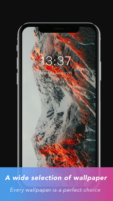 Emulate iPhone app Fun Background Wallpaper using MyAndroid