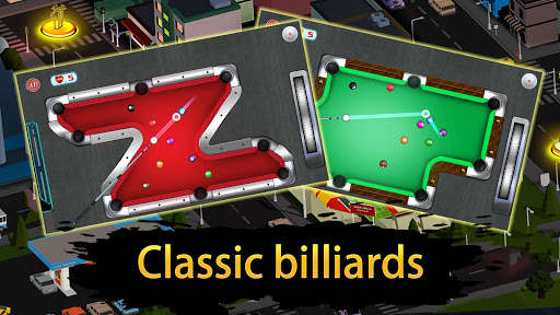 Run android online APK Fun Billiards Pool-Leisure Interest Snooker Game from MyAndroid or emulate Fun Billiards Pool-Leisure Interest Snooker Game using MyAndroid