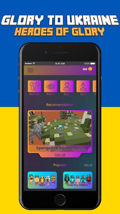 Emulate iPhone app FunCraft - Packs for MineCraft using MyAndroid