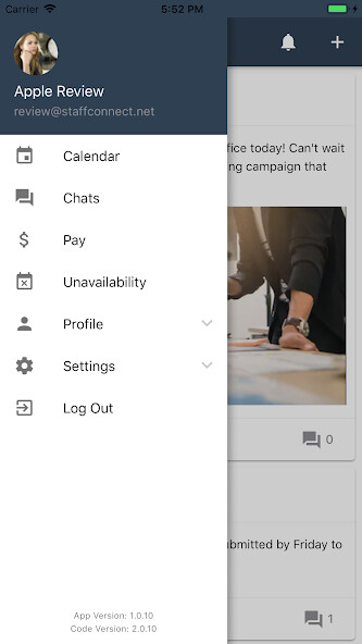 Run android online APK Function Staff from MyAndroid or emulate Function Staff using MyAndroid