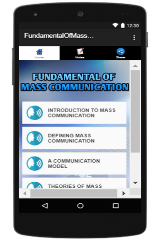 Run android online APK Fundamental Of Mass Communication from MyAndroid or emulate Fundamental Of Mass Communication using MyAndroid