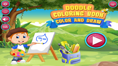 Emulate iPhone app Fun Doodle Coloring Book using MyAndroid Emulate iPhone app Fun Doodle Coloring Book using MyAndroid