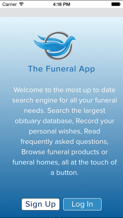 Emulate iPhone app Funeral/Obits using MyAndroid Emulate iPhone app Funeral/Obits using MyAndroid