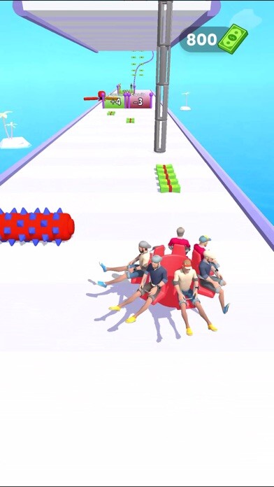 Emulate iPhone app Funfair Run 3D using MyAndroid