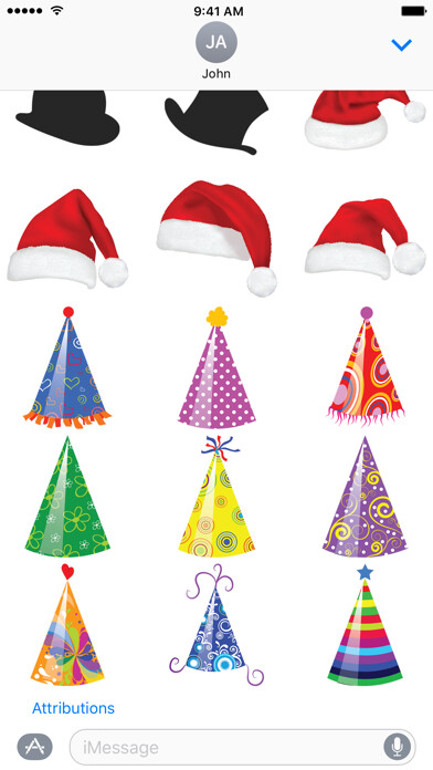 Emulate iPhone app Fun Hat Stickers using MyAndroid Emulate iPhone app Fun Hat Stickers using MyAndroid
