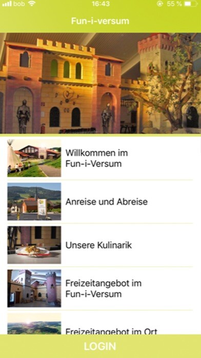 Emulate iPhone app Fun-i-Versum using MyAndroid