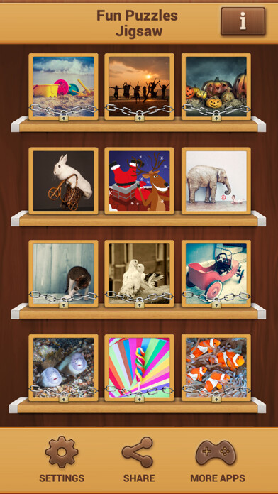Emulate iPhone app Fun Jigsaw Puzzles - Free Brain Training Games using MyAndroid Emulate iPhone app Fun Jigsaw Puzzles - Free Brain Training Games using MyAndroid