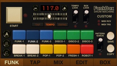 Emulate iPhone app FunkBox Drum Machine using MyAndroid Emulate iPhone app FunkBox Drum Machine using MyAndroid
