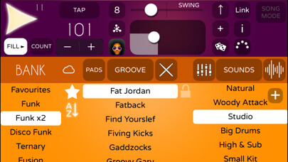 Emulate iPhone app Funk Drummer using MyAndroid Emulate iPhone app Funk Drummer using MyAndroid