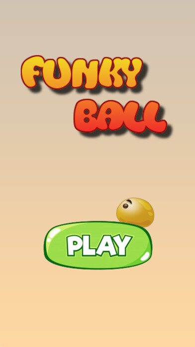 Emulate iPhone app Funky Ball-Cool Addictive Game using MyAndroid