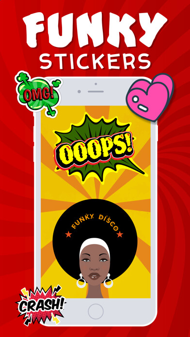 Emulate iPhone app Funky Emojis using MyAndroid