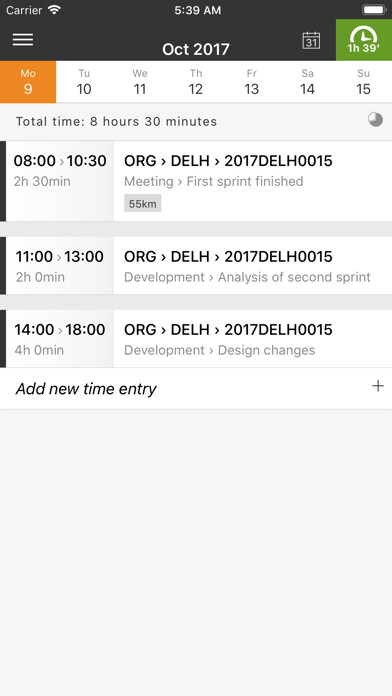 Emulate iPhone app FunkyTime Tracker using MyAndroid Emulate iPhone app FunkyTime Tracker using MyAndroid