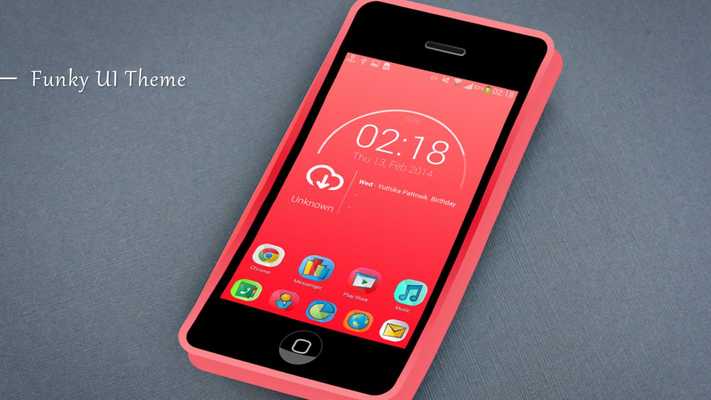 Emulate Android APK Funky UI Theme