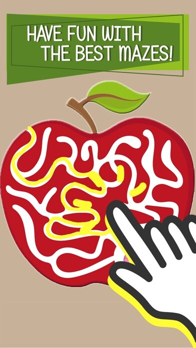 Emulate iPhone app Fun labyrinth brain games. using MyAndroid